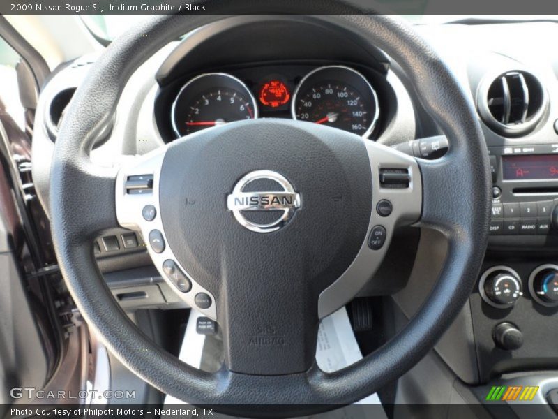 Iridium Graphite / Black 2009 Nissan Rogue SL