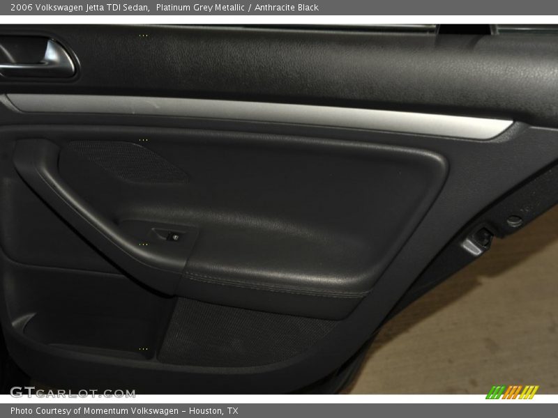 Platinum Grey Metallic / Anthracite Black 2006 Volkswagen Jetta TDI Sedan