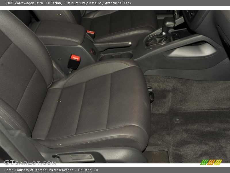 Platinum Grey Metallic / Anthracite Black 2006 Volkswagen Jetta TDI Sedan