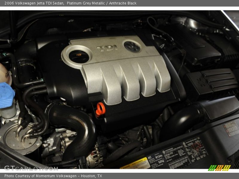 Platinum Grey Metallic / Anthracite Black 2006 Volkswagen Jetta TDI Sedan