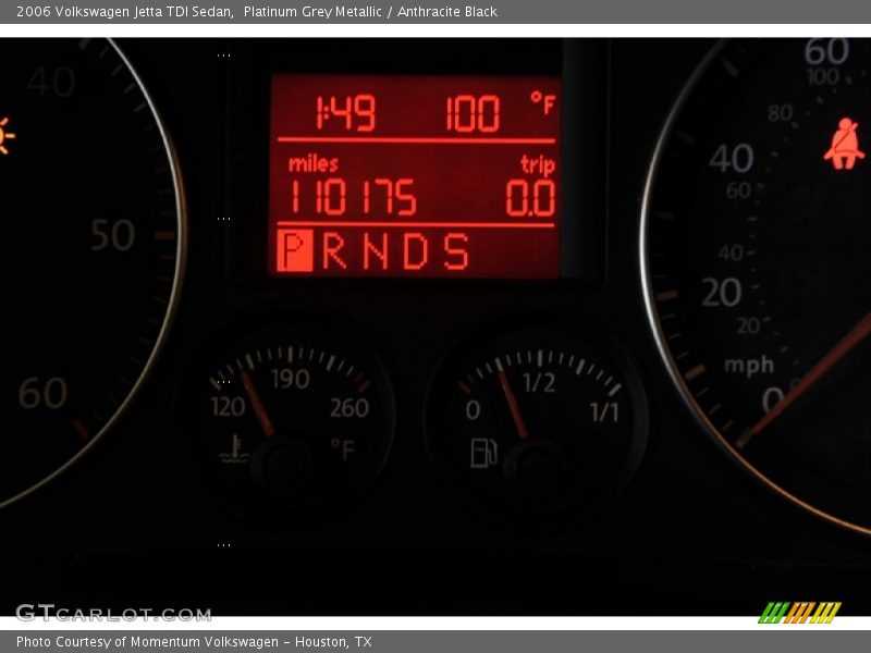 Platinum Grey Metallic / Anthracite Black 2006 Volkswagen Jetta TDI Sedan