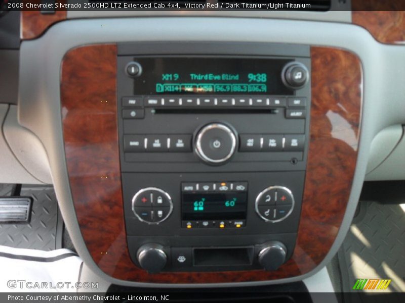 Victory Red / Dark Titanium/Light Titanium 2008 Chevrolet Silverado 2500HD LTZ Extended Cab 4x4