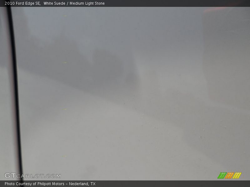 White Suede / Medium Light Stone 2010 Ford Edge SE