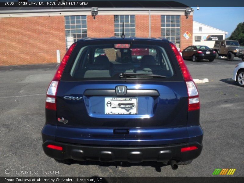 Royal Blue Pearl / Gray 2009 Honda CR-V LX