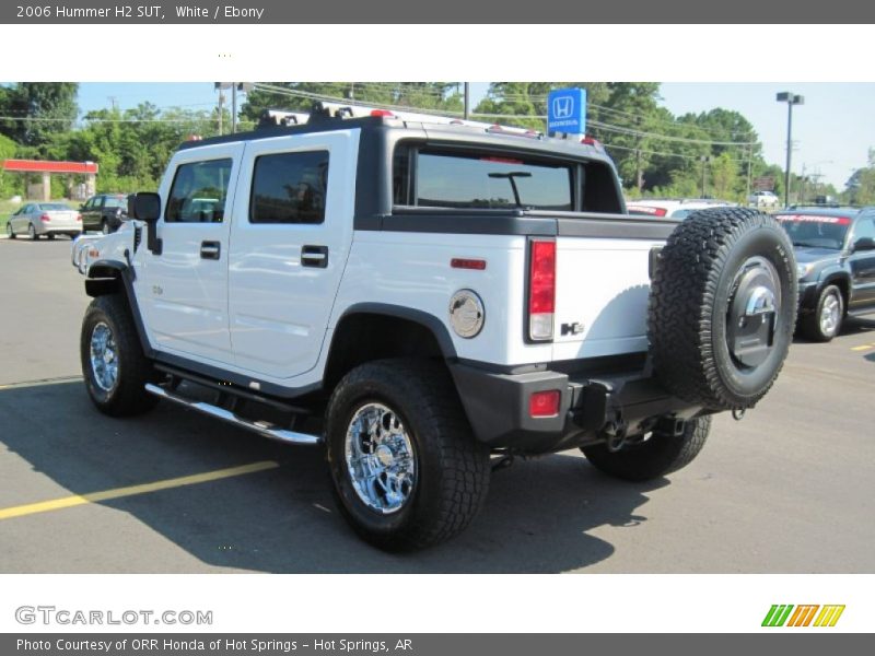 White / Ebony 2006 Hummer H2 SUT