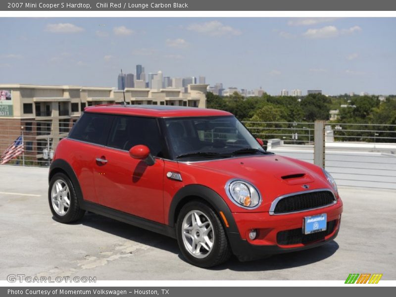 Chili Red / Lounge Carbon Black 2007 Mini Cooper S Hardtop