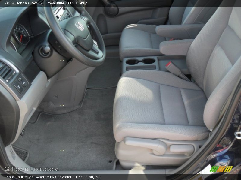  2009 CR-V LX Gray Interior