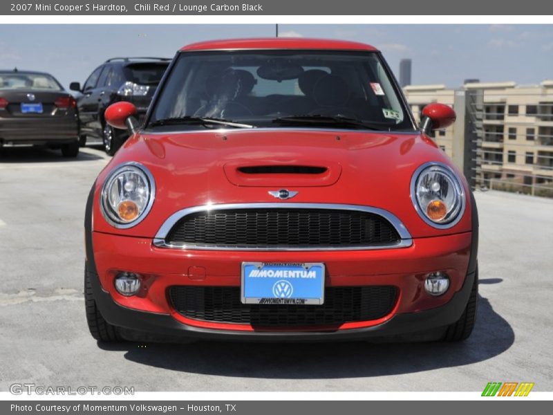 Chili Red / Lounge Carbon Black 2007 Mini Cooper S Hardtop