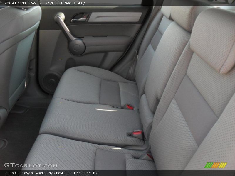 Royal Blue Pearl / Gray 2009 Honda CR-V LX