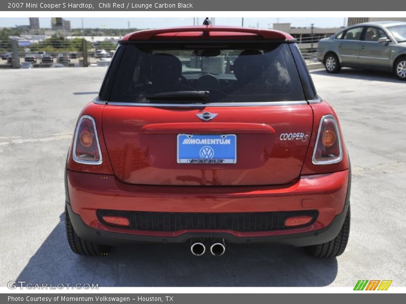 Chili Red / Lounge Carbon Black 2007 Mini Cooper S Hardtop