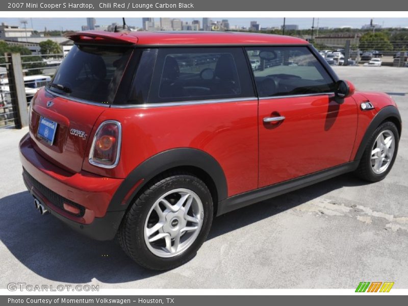 Chili Red / Lounge Carbon Black 2007 Mini Cooper S Hardtop