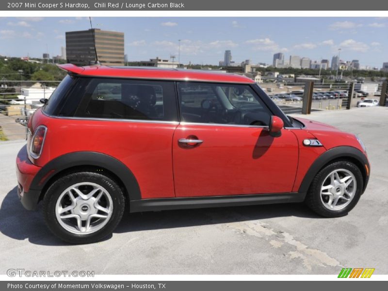 Chili Red / Lounge Carbon Black 2007 Mini Cooper S Hardtop