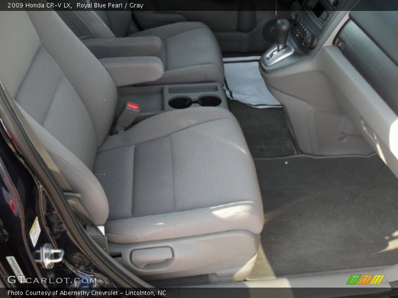Royal Blue Pearl / Gray 2009 Honda CR-V LX