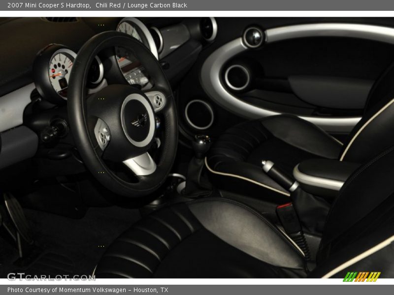 Chili Red / Lounge Carbon Black 2007 Mini Cooper S Hardtop
