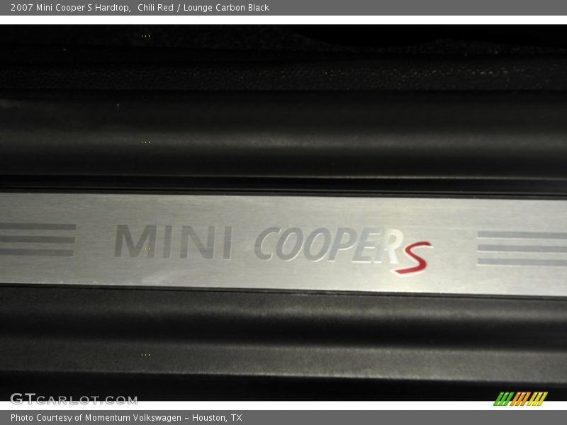 Chili Red / Lounge Carbon Black 2007 Mini Cooper S Hardtop