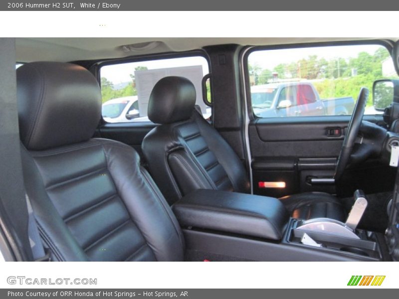 White / Ebony 2006 Hummer H2 SUT