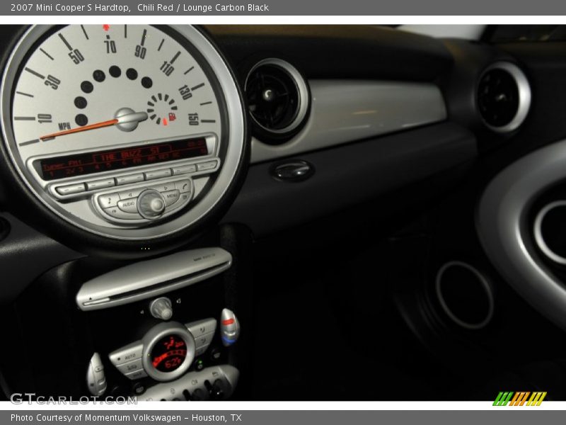 Chili Red / Lounge Carbon Black 2007 Mini Cooper S Hardtop