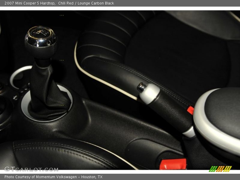 Chili Red / Lounge Carbon Black 2007 Mini Cooper S Hardtop