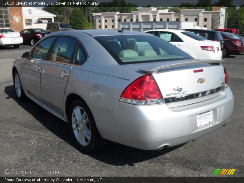 Silver Ice Metallic / Gray 2010 Chevrolet Impala LTZ