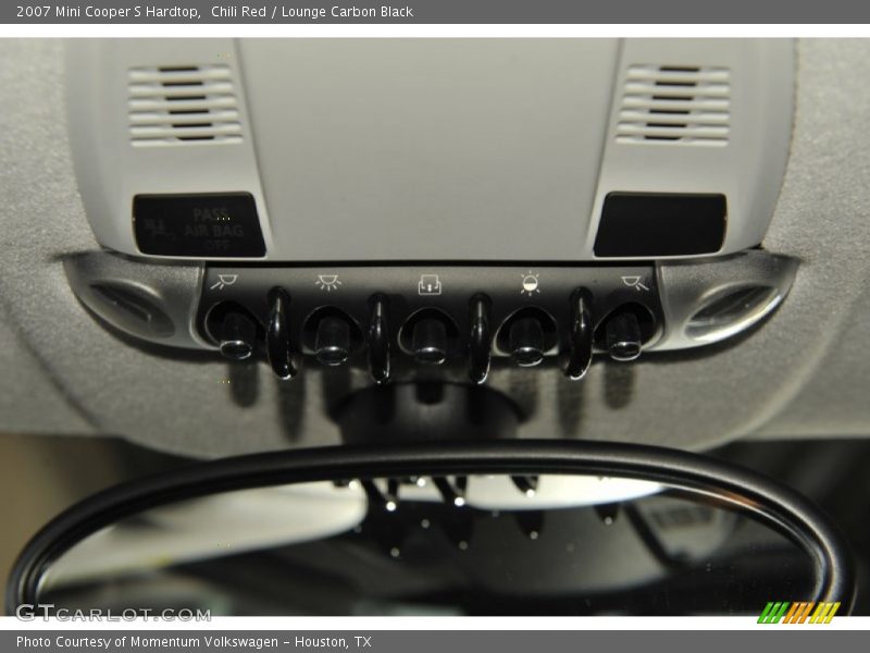 Chili Red / Lounge Carbon Black 2007 Mini Cooper S Hardtop