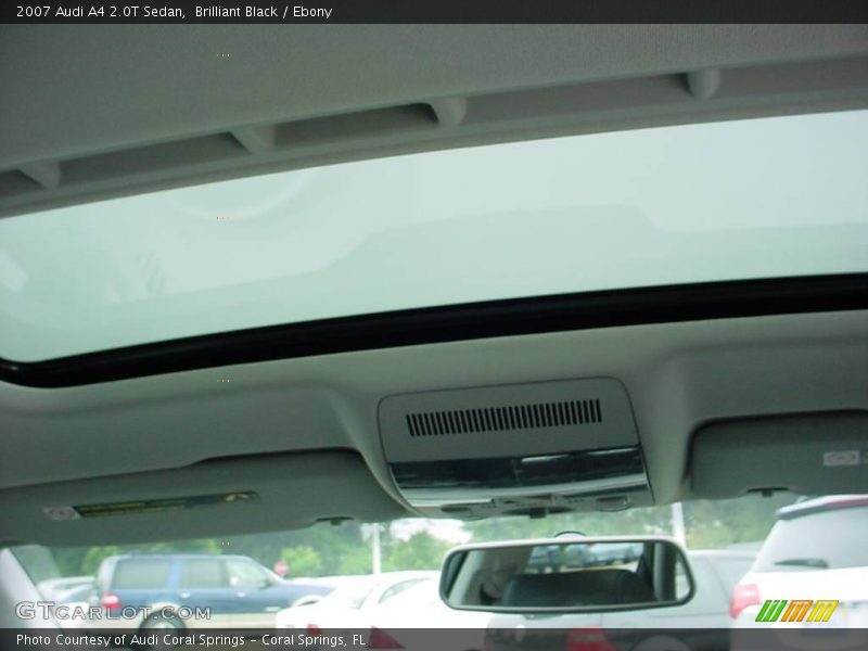 Brilliant Black / Ebony 2007 Audi A4 2.0T Sedan