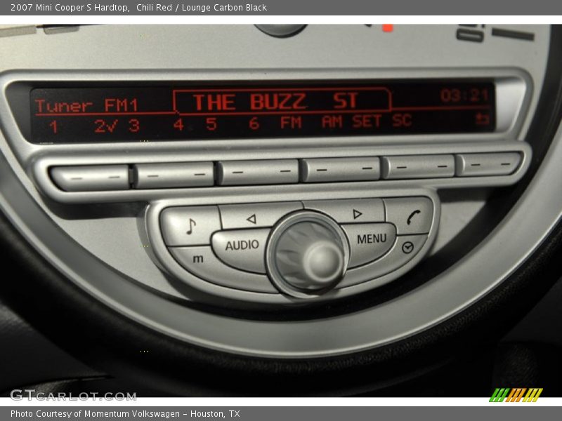 Chili Red / Lounge Carbon Black 2007 Mini Cooper S Hardtop