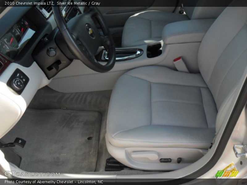 Silver Ice Metallic / Gray 2010 Chevrolet Impala LTZ