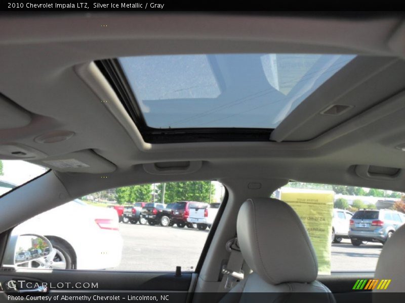 Silver Ice Metallic / Gray 2010 Chevrolet Impala LTZ