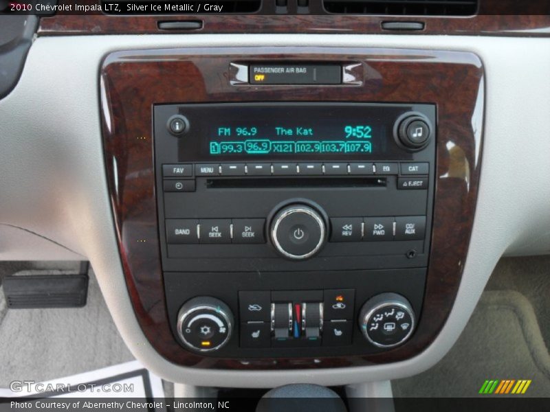 Silver Ice Metallic / Gray 2010 Chevrolet Impala LTZ