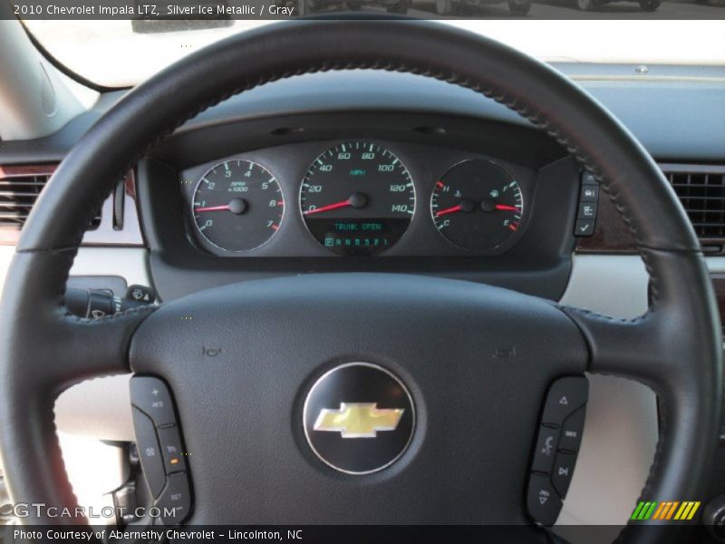 Silver Ice Metallic / Gray 2010 Chevrolet Impala LTZ