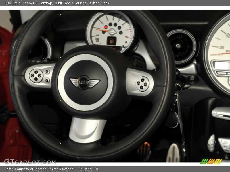 Chili Red / Lounge Carbon Black 2007 Mini Cooper S Hardtop