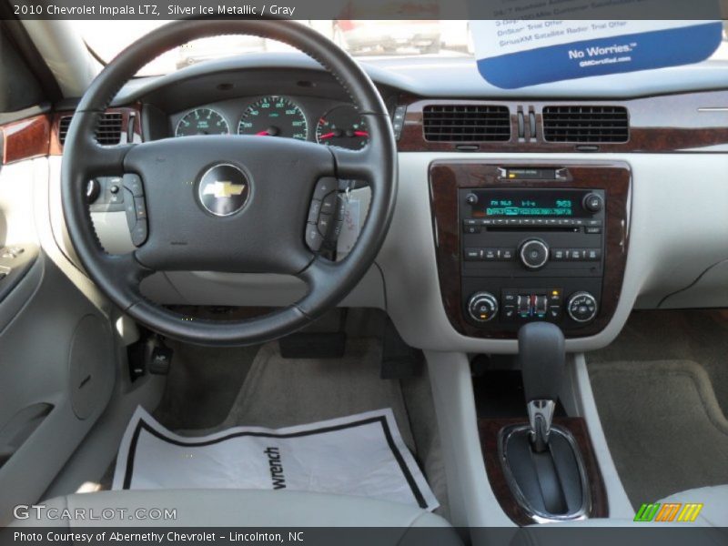 Silver Ice Metallic / Gray 2010 Chevrolet Impala LTZ