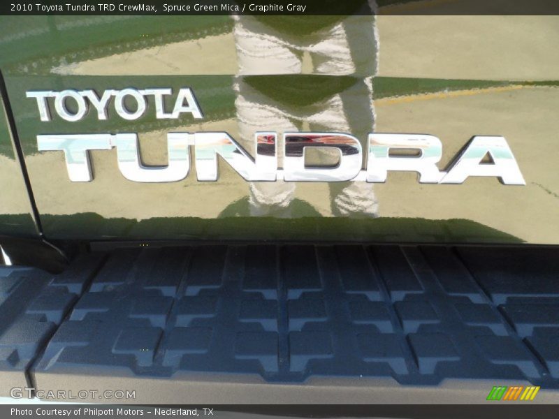 Spruce Green Mica / Graphite Gray 2010 Toyota Tundra TRD CrewMax