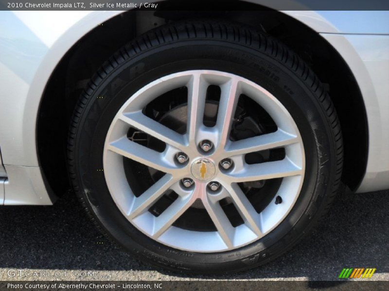 Silver Ice Metallic / Gray 2010 Chevrolet Impala LTZ
