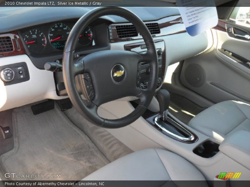 Silver Ice Metallic / Gray 2010 Chevrolet Impala LTZ
