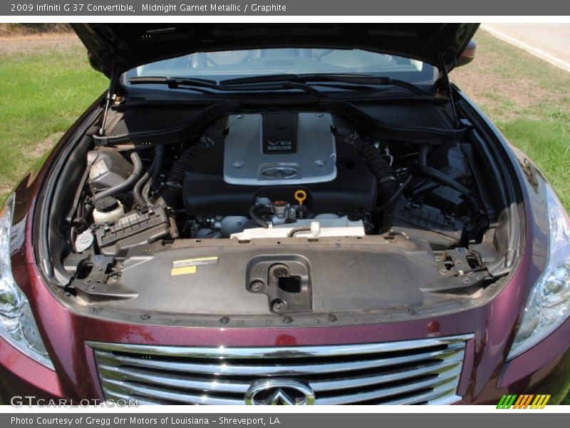  2009 G 37 Convertible Engine - 3.7 Liter DOHC 24-Valve VVEL V6