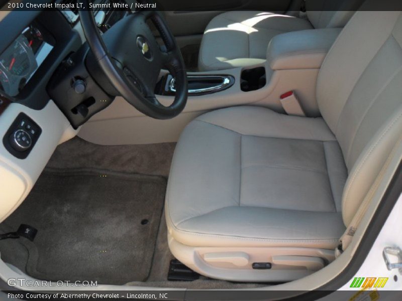 Summit White / Neutral 2010 Chevrolet Impala LT