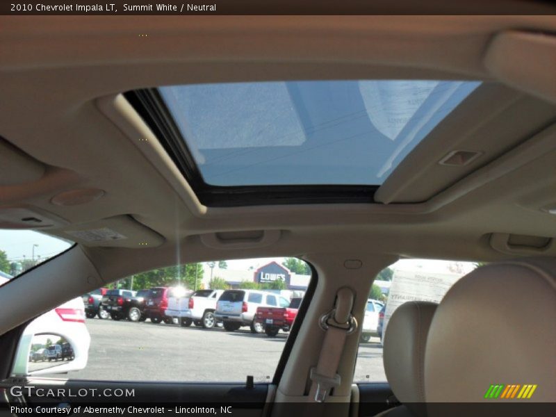 Summit White / Neutral 2010 Chevrolet Impala LT