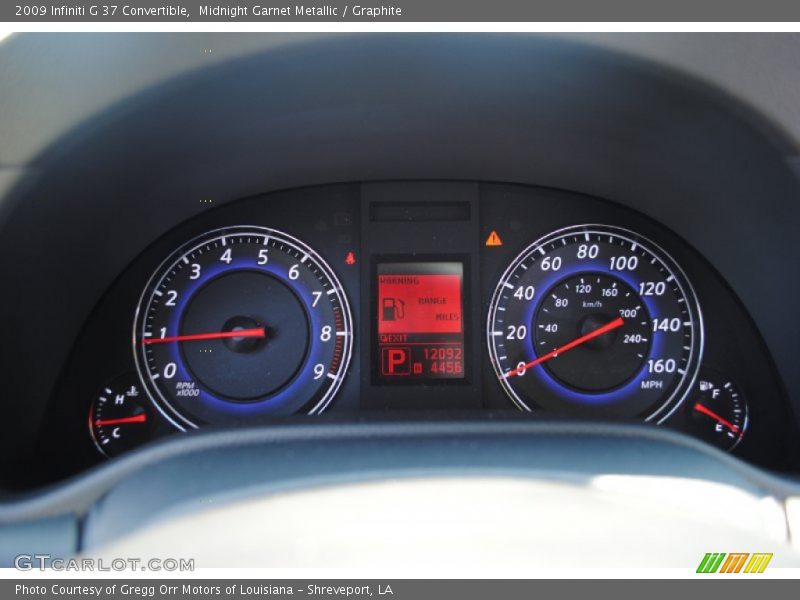  2009 G 37 Convertible 37 Convertible Gauges