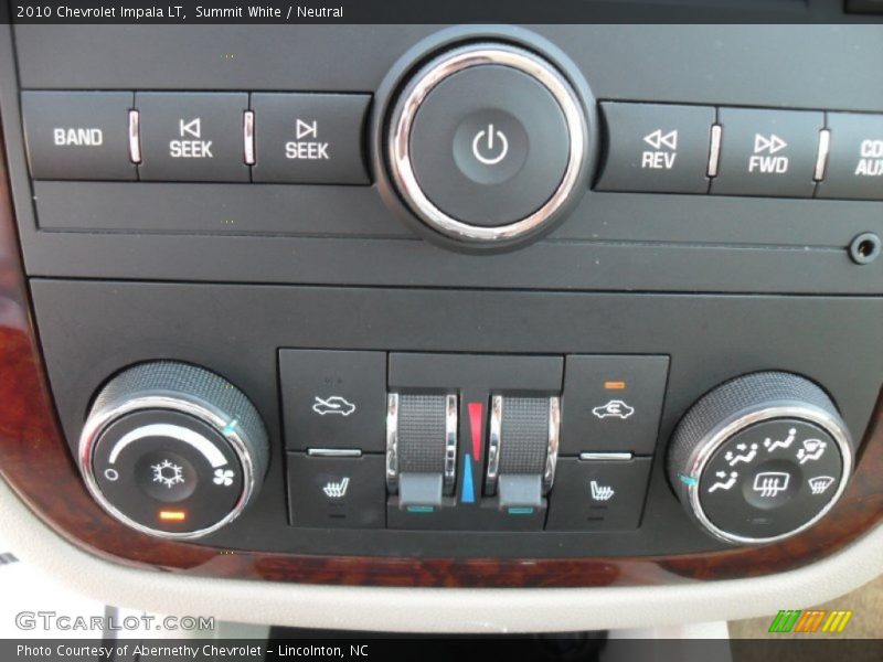 Summit White / Neutral 2010 Chevrolet Impala LT