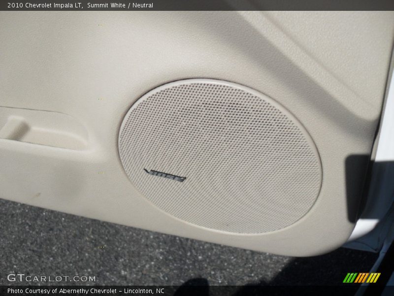 Summit White / Neutral 2010 Chevrolet Impala LT