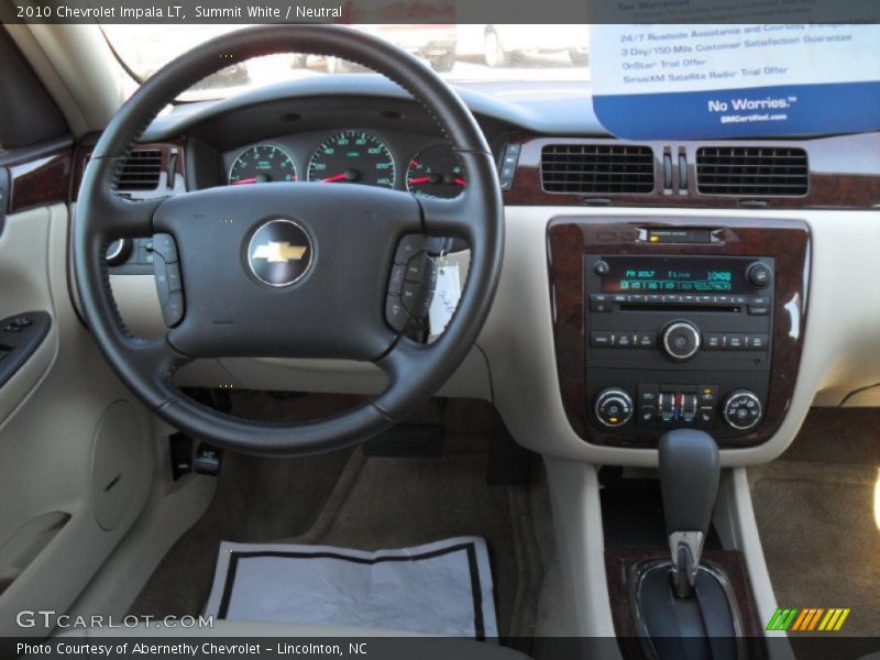 Summit White / Neutral 2010 Chevrolet Impala LT