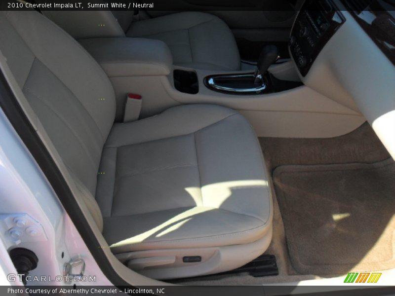 Summit White / Neutral 2010 Chevrolet Impala LT