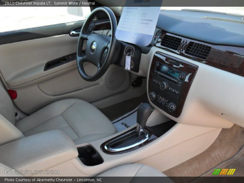 Summit White / Neutral 2010 Chevrolet Impala LT