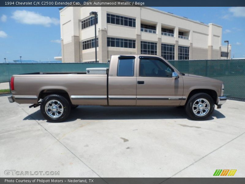 Dark Autumnwood Metallic / Beige 1994 Chevrolet C/K C2500 Extended Cab