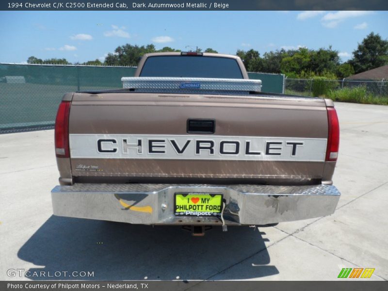 Dark Autumnwood Metallic / Beige 1994 Chevrolet C/K C2500 Extended Cab