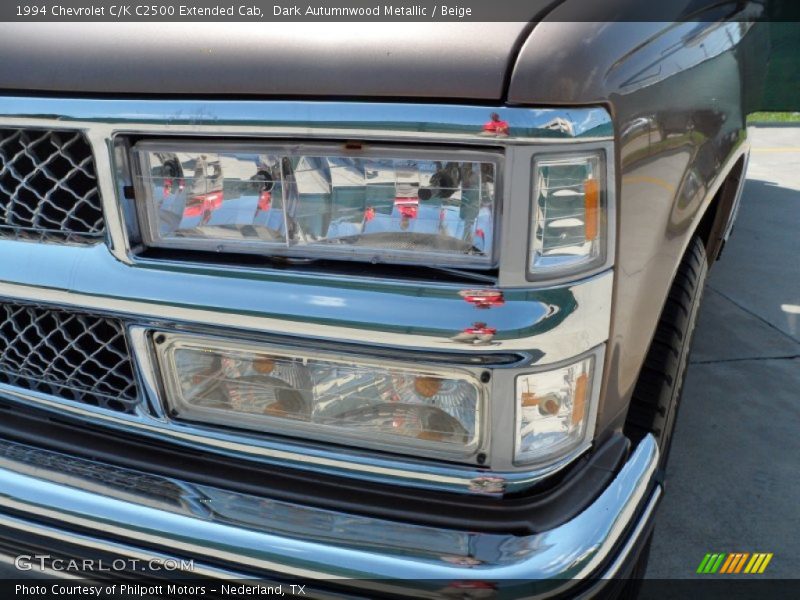 Dark Autumnwood Metallic / Beige 1994 Chevrolet C/K C2500 Extended Cab