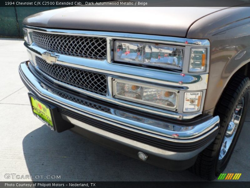 Dark Autumnwood Metallic / Beige 1994 Chevrolet C/K C2500 Extended Cab