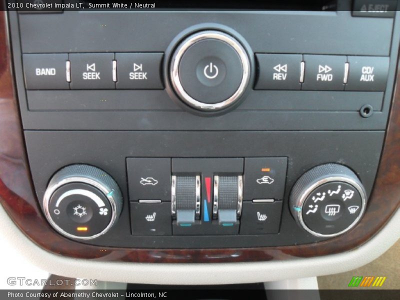 Summit White / Neutral 2010 Chevrolet Impala LT