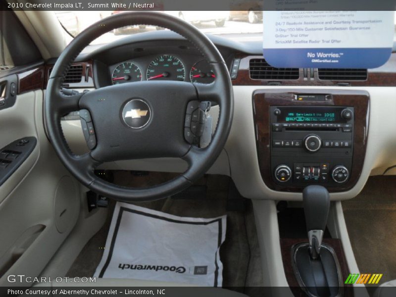 Summit White / Neutral 2010 Chevrolet Impala LT